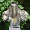 100% human hair Clip in Human Hair Extensions(20"-120g, 613 Light Blonde) view 2