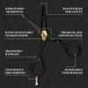 Charlemagne Hand-Forged Japanese Steel Beard & Mustache Scissors - Stainless Steel, 5.5 in - Precision Beard Trimming - Nose Hair Scissors - Fits Mustache Kit & Grooming Kit view 4