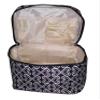 101 BEACH Fashion Print Soft Case Cosmetic Bag Can be Personalized or Monogrammed (Monogrammed Black Twist) view 4