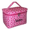 101 BEACH Personalized with Name New Go-To Cosmetic Case: Travel in Style and Stay Organized, Pink Twist view 2