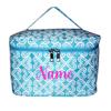 101 BEACH Personalized with Name New Go-To Cosmetic Case: Travel in Style and Stay Organized, Turquoise Twist view 1