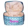 101 BEACH Personalized with Name New Go-To Cosmetic Case: Travel in Style and Stay Organized, Turquoise Twist view 3