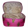 101 BEACH Fashion Print Soft Case Cosmetic Bag Can be Personalized or Monogrammed (Monogrammed Pink Cactus) view 4