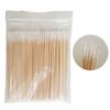 1000Pcs Pointed Cotton Swabs Wooden Handle Makeup Health Medical Ear Jewelry Clean Sticks Buds Tips view 1