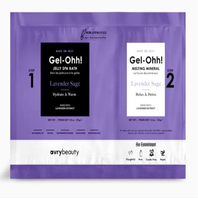AvryBeauty Gel-Ohh Jelly Spa - Lavender, 1 ct.