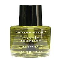 Cuticle Rescue Nail Treat Glass - 0.5 Fluid Ounce Bottle with Brush - Organic Formula