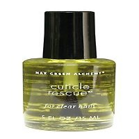 Cuticle Rescue Nail Treat Glass - 0.5 Fluid Ounce Bottle with Brush - Organic Formula