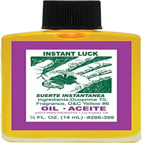 (6Pack) Indio Products Spiritual Anointing Oil- Instant Luck 1/2oz