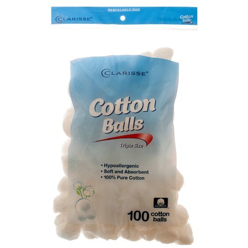 Pure Cotton Balls, 100-Ct.