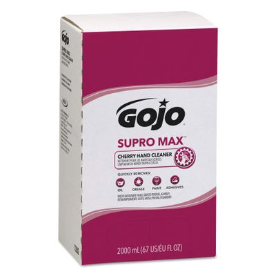 GOJO 2000 mL Refill Beige SUPRO MAX Cherry Scented Heavy Duty Hand Cleaner