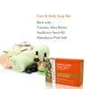Natural Solution Pink Salt Body & Face Bar Moisturizing and Nourishing Soap with Organic Shea Butter for Soft, Healthy Skin, 150 g Weight, Gentle Formula view 4