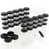 ZEJIA 5 Gram Sample Containers with Lids, 100PCS Mini Makeup Containers, Empty Plastic Travel Cosmetic Containers with Labels view 1