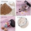 ZEJIA 5 Gram Sample Containers with Lids, 100PCS Mini Makeup Containers, Empty Plastic Travel Cosmetic Containers with Labels view 4