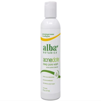 ALBA BOTANICA Face Wash Acnedote, 6 Ounce (Pack of 1)
