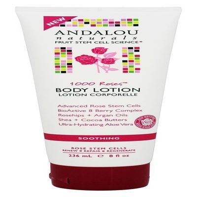 Andalou Naturals 1000 Roses Soothing Body Lotion - 8 Oz Pack of 1