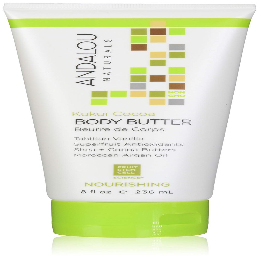 Andalou Naturals Body Butter Nourishing Kukui Cocoa 8 fl oz Pack of 1