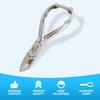 YNR Stainless Steel Toenail Clippers for Thick Toenails, Long Handled Nail Clippers for Men, Seniors & More, Professional Nail Nippers & Ingrown Toenail Tools with Ultra Sharp Handle Grip view 2