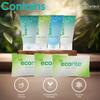 World Amenities Ecorite Toiletry Set - Case of 25 Kits - Ideal for Vacation Rentals - Contains Travel Size Shampoo, Conditioner, Lotion, Body Wash, and Bar Soap Per Kit view 3