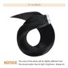 YILITE Tape in Human Hair Extensions 22 inches 20pcs 50g Silky Straight Human Hair Extensions Tape in Jet Black Color Tape in Hair Extensions view 2