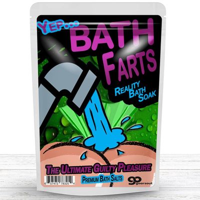 Bath Farts Bath Soak  Blue Bath Salts Luxury Funny Friend Gifts for Best Friends Bath and Body Gifts for Kids White Elephant Ideas Sea Salts Fart Gifts Funny Novelty Weird Gifts Unisex Novelty G