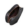Maxwell Scott - Womens Luxury Leather Large Heart-Shaped Coin Card Wallet Holder Pouch - The MirabellaL Black Croco Print view 2