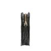 Maxwell Scott - Womens Luxury Leather Large Heart-Shaped Coin Card Wallet Holder Pouch - The MirabellaL Black Croco Print view 4