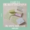 [100 Counts + Mirror Case] Green Tea Natural Oil Blotting Sheets for Face with Mirror Case view 4
