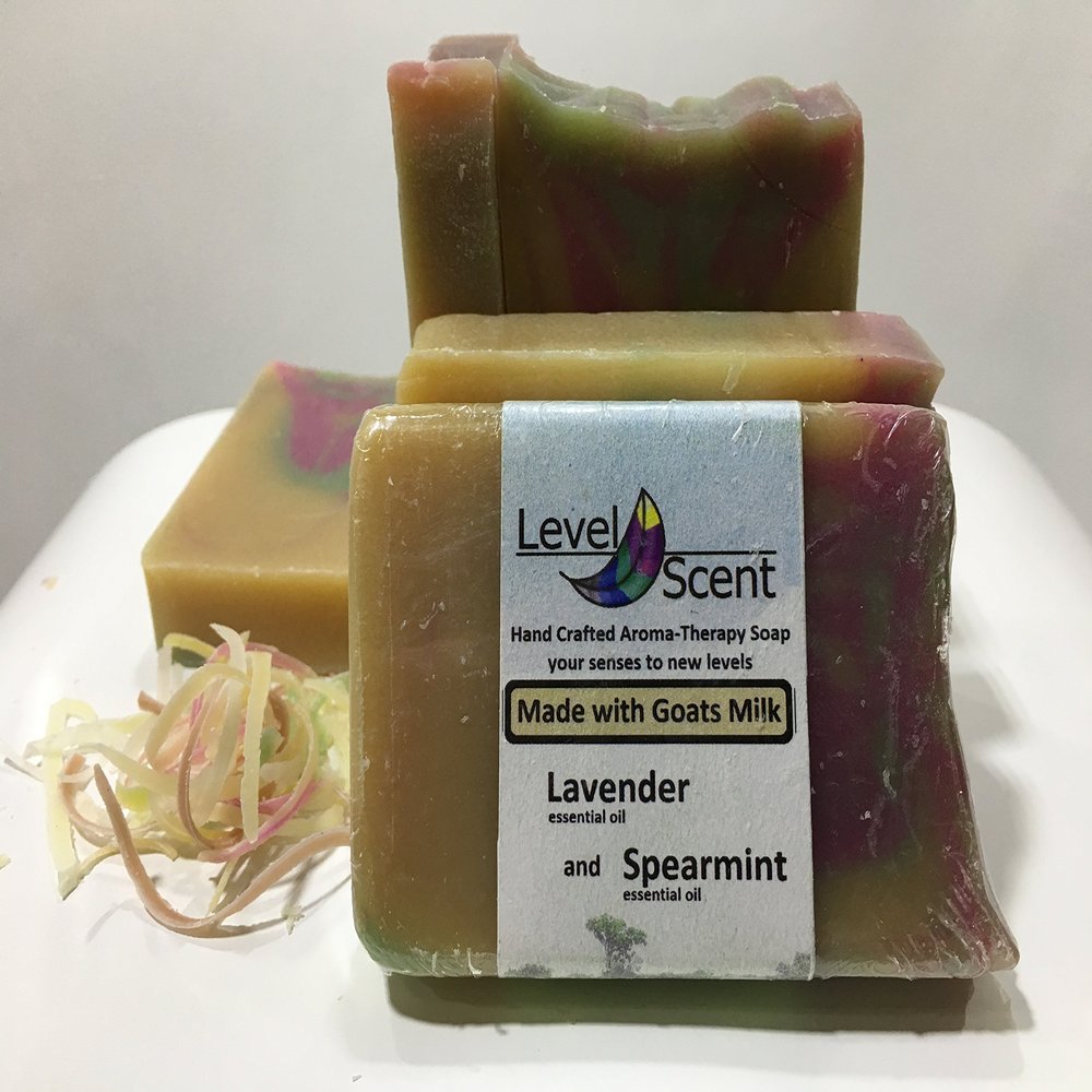 levelscent Lavender and Spearmint luxurious bath soap