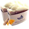 (2 Pack) Sheer Organix Luxury Rejuvenative Handmade Herbal Soap, 3.52 oz. / 100g, Turmeric view 1