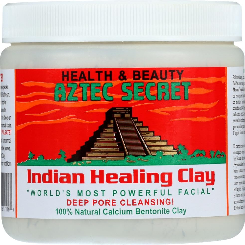 Aztec Secret HRzZqQ Indian Healing Clay Deep Pore Cleansing, 1 Pound (5 Pack)