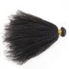 ZigZag Hair Afro Kinky Curly Hair Brazilian Virgin Hair Weave Bundles 4B 4C 100% Human Hair Bundles One Piece Double Weft Hair Extension (24inch) view 4