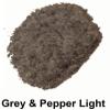 Finally Hair Keratin Hair Building Fibers for Hair Thickening Fiber Hair Loss Concealer. (Light Grey & Pepper) view 2