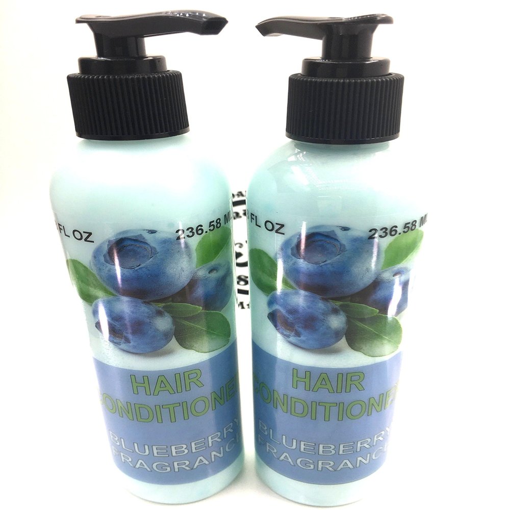 2 PACK handmade Kids hair conditioner Blueberry 8 oz each