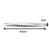 Manicare Point Tweezer - Surgical Grade Stainless Steel, Sharp Pointed Tips, Precision Plucking, Eyebrow Tweezing, Removes Unwanted Facial Hair, Ingrown Hairs, Splinters, Professional Beauty Tool view 3