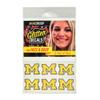 EyeBlack University of Michigan Wolverines Glitter Decal Under Eye Black Perfect for Tailgates, Game Days and Cheering Sport Team - 3 Pairs / 6 Decals view 2
