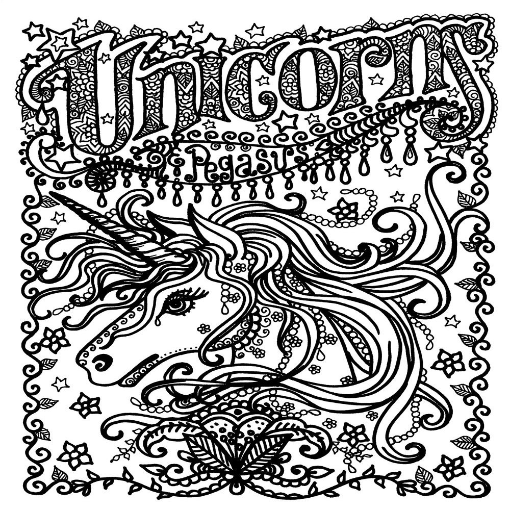 Unicorns Tattoo Design Book, Inspiration Guide, and Adult Coloring Book. 100s of Intricate High-Res Henna Body Ink Artwork Sketches by Professional Artists to Trace, Stencil or Freehand