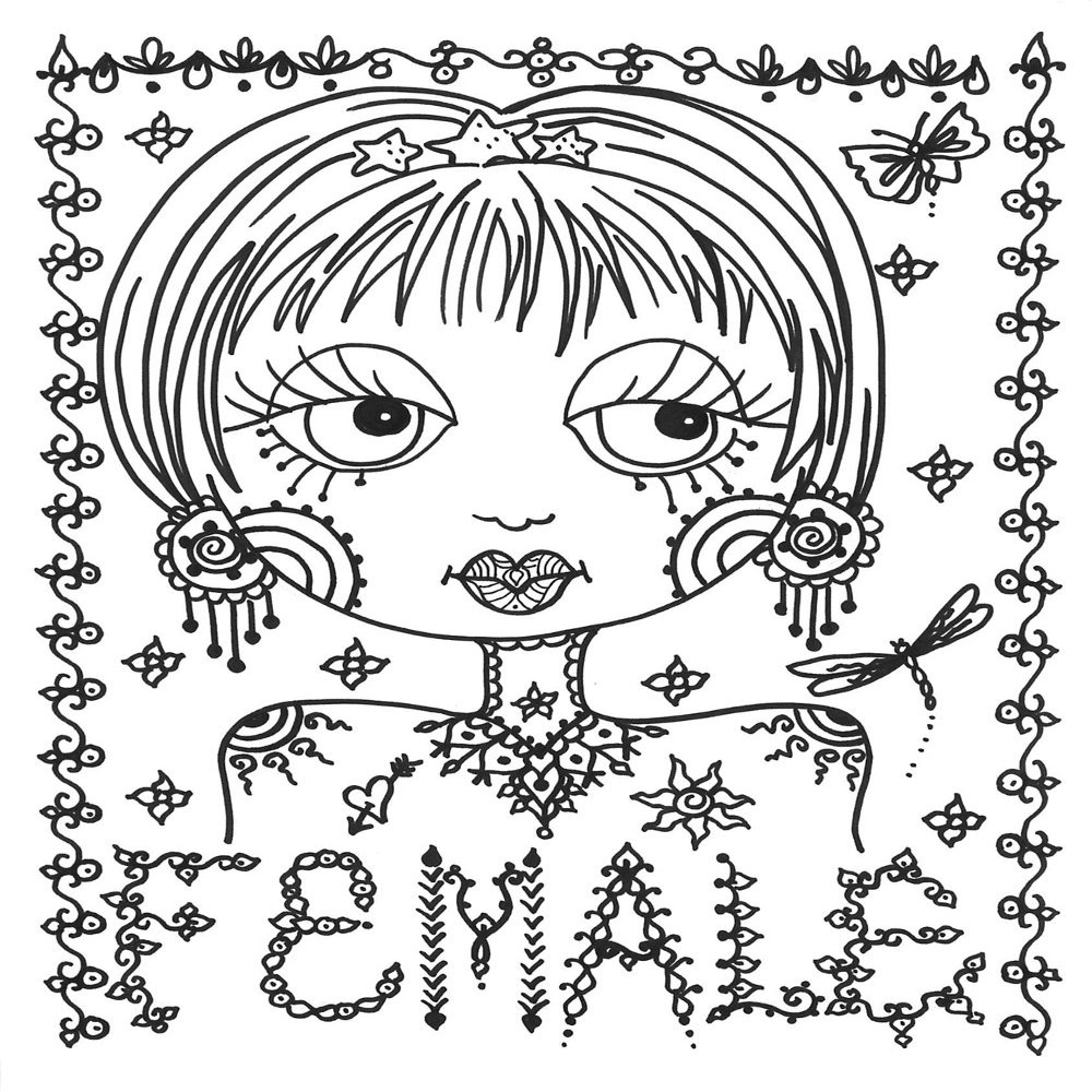 Female Tattoo Design Book, Inspiration Guide, and Adult Coloring Book. 100s of Intricate High-Res Henna Body Ink Artwork Sketches by Professional Artists to Trace, Stencil or Freehand