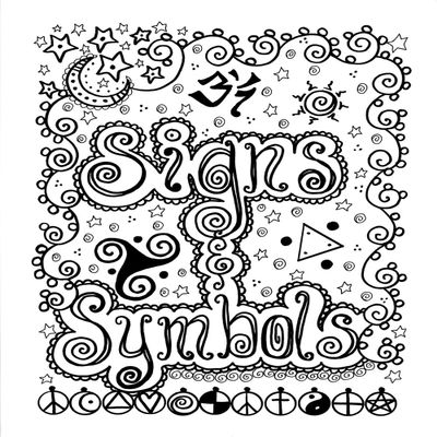 Signs & Symbols Tattoo Design Book, Inspiration Guide, and Adult Coloring Book. 100s of Intricate High-Res Henna Body Ink Artwork Sketches by Professional Artists to Trace, Stencil or Freehand