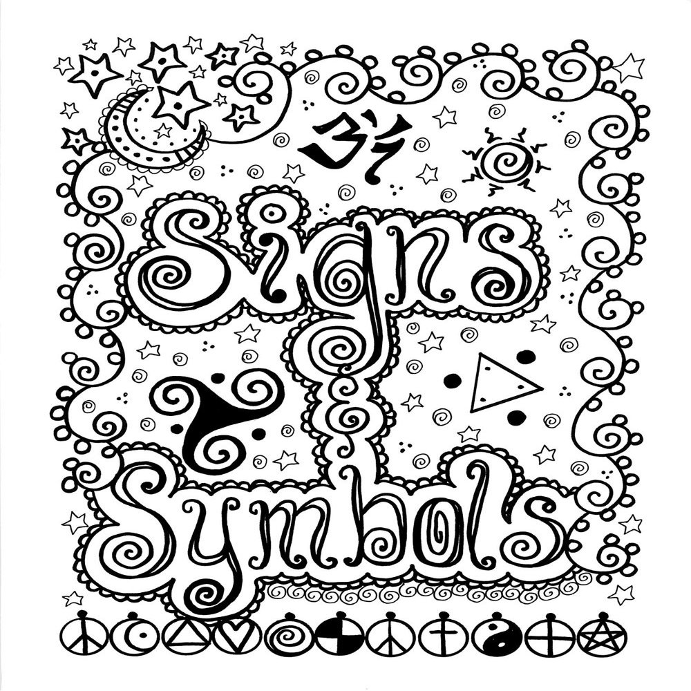 Signs & Symbols Tattoo Design Book, Inspiration Guide, and Adult Coloring Book. 100s of Intricate High-Res Henna Body Ink Artwork Sketches by Professional Artists to Trace, Stencil or Freehand