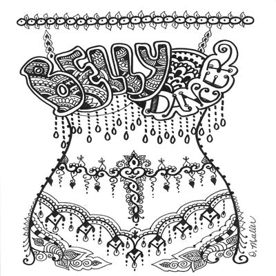 Belly Dancer Tattoo Design Book, Inspiration Guide, and Adult Coloring Book. 100s of Intricate High-Res Henna Body Ink Artwork Sketches by Professional Artists to Trace, Stencil or Freehand