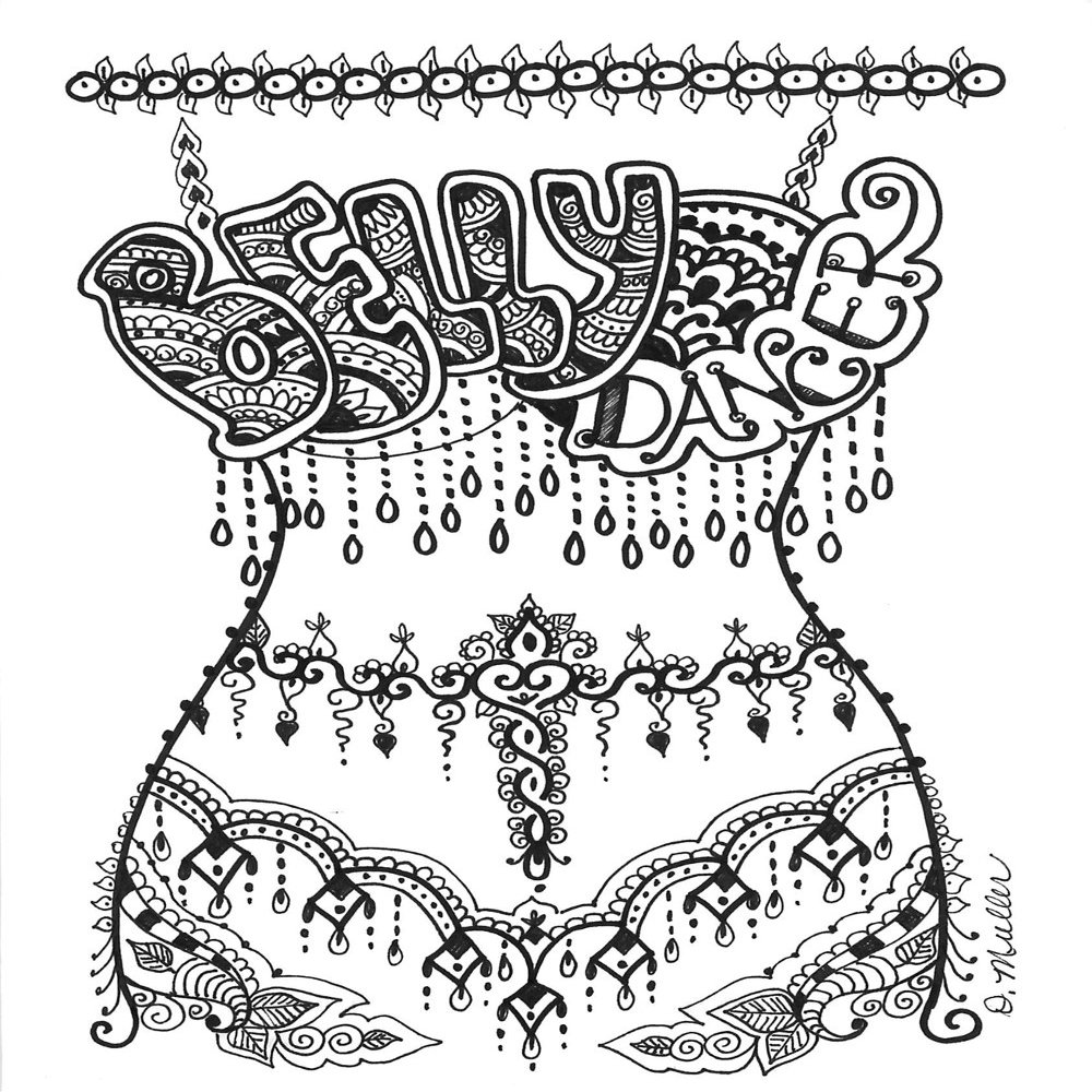 Belly Dancer Tattoo Design Book, Inspiration Guide, and Adult Coloring Book. 100s of Intricate High-Res Henna Body Ink Artwork Sketches by Professional Artists to Trace, Stencil or Freehand