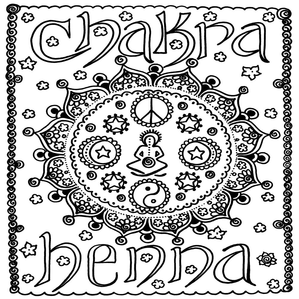 Chakra Tattoo Design Book, Inspiration Guide, and Adult Coloring Book. 100s of Intricate High-Res Henna Body Ink Artwork Sketches by Professional Artists to Trace, Stencil or Freehand