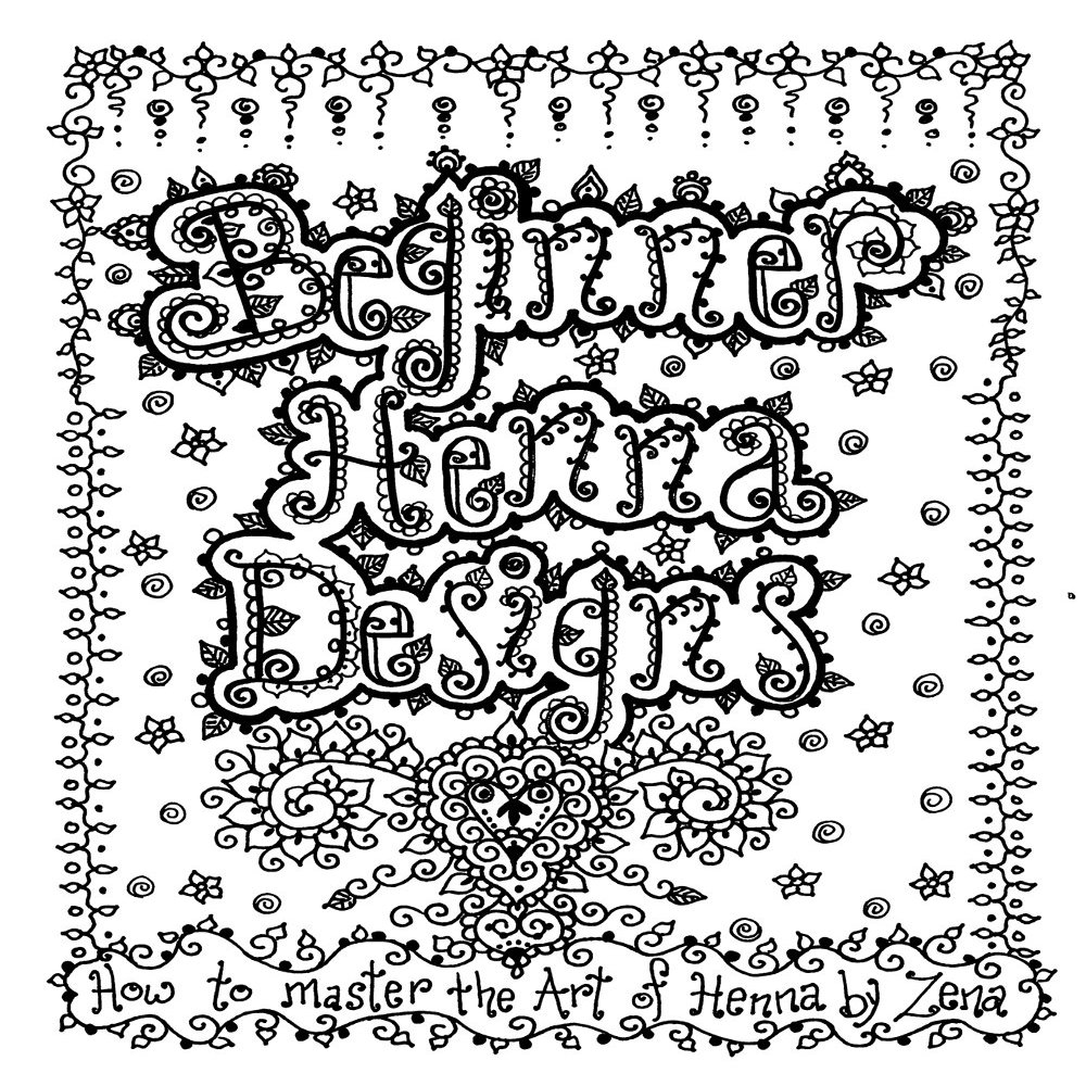 Beginner Henna Designs Tattoo Design Book, Inspiration Guide, and Adult Coloring Book. 100s of Intricate High-Res Henna Body Ink Artwork Sketches by Professional Artists to Trace, Stencil or Freehand