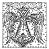Crosses Tattoo Design Book, Inspiration Guide, and Adult Coloring Book. 100s of Intricate High-Res Henna Body Ink Artwork Sketches by Professional Artists to Trace, Stencil or Freehand view 1