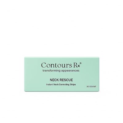Neck Rescue Instant Correcting Strips  Invisible Lift Tape for Turkey Neck, Sagging Skin, and Wrinkles | Face & NeckTape Lifting for a Smooth, Tight Neckline  Long-Lasting Hold, 30 Count