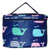 101 BEACH Fashion Print Soft Case Cosmetic Bag Can be Personalized or Monogrammed (Navy Whale) view 1
