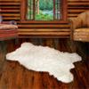 Bear Skin Shape Area Rug - Carpet - Black Shag Faux Fur - Fur Accents USA (4'x6', Black) view 3