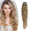 Yotty 18Inch 45cm Tape-in Curly Hair Extensions Seamless Tape Weft Remy Human Hair (18inch20pcs40gram, 18/613) view 1