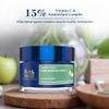 Blue Nectar Plant-Based Vitamin C Face Cream for Glowing Skin, Dark Spot Removal Cream for Men with Green Apple and Almond Oil (13 Herbs, 1.76Oz) view 3