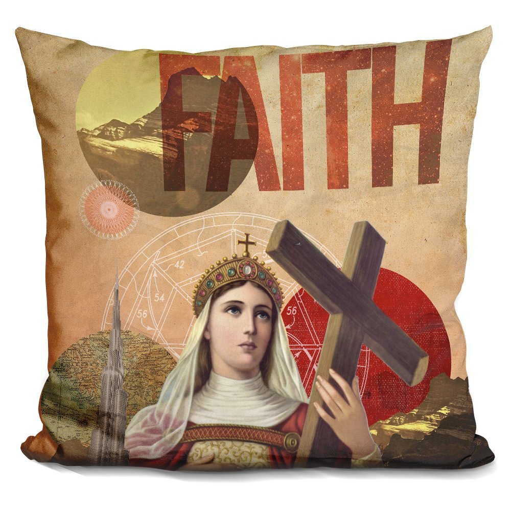 LiLiPi Rise of Mary Decorative Accent Throw Pillow